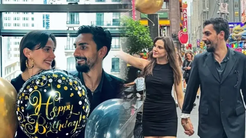 Alina Boz ve Umut Evirgen'den New York Aşkı! Yaş Kutlaması!