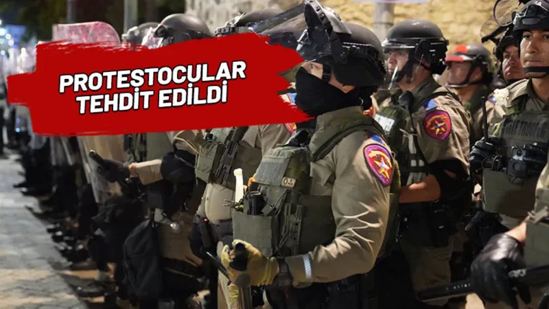 ABD'de protestolar Teksas'a sıçradı! 7 bin asker sokaklara çıkarıldı