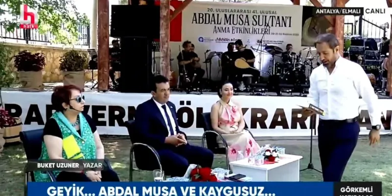 Buket Uzuner'den Abdal Felsefesi: Antalya'da Görkemli Anlatı!