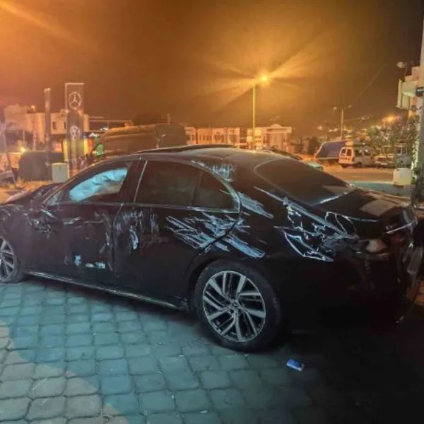 Bodrum’da kaza yaptı, plakayı söküp kaçtı