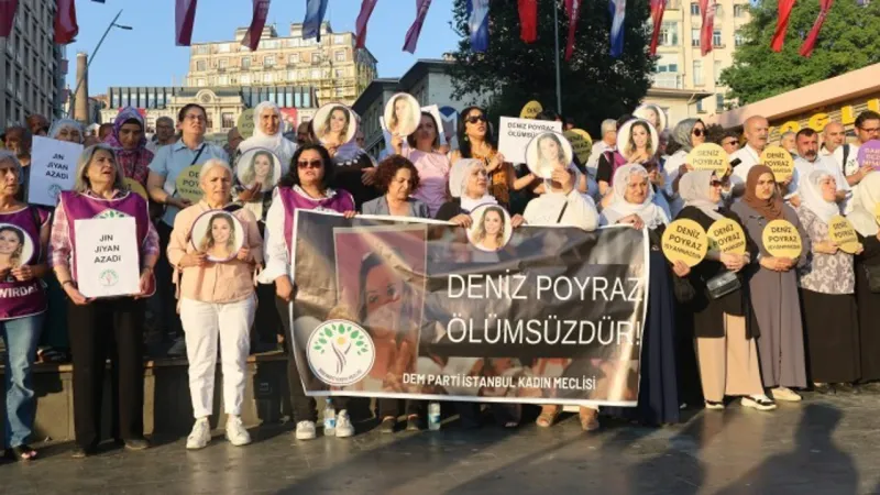 Deniz Poyraz İstanbul'da anıldı