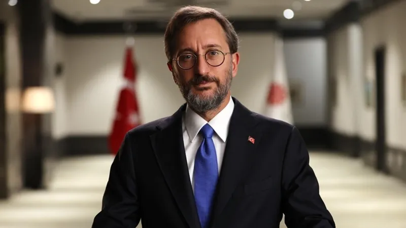 Fahrettin Altun'dan Azerbaycan'a kutlama mesajı