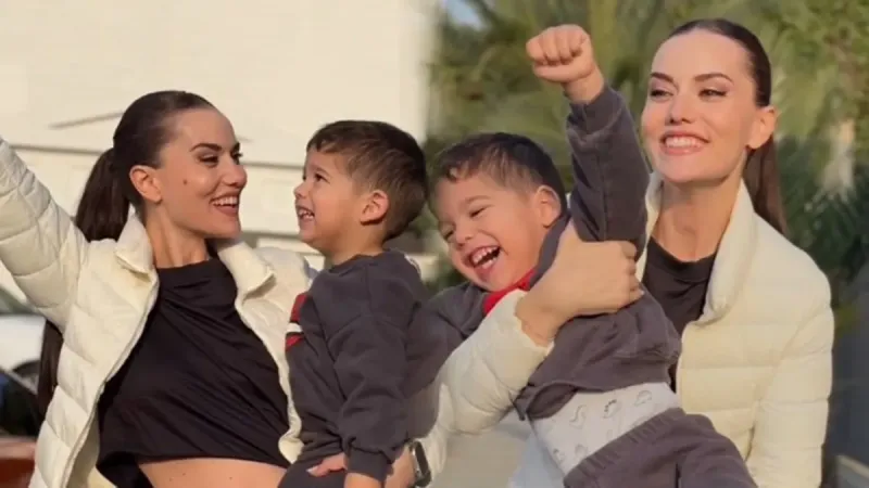 Fahriye Evcen'den Oğlu Kerem Sürprizi! Burak Özçivit Şaşkın