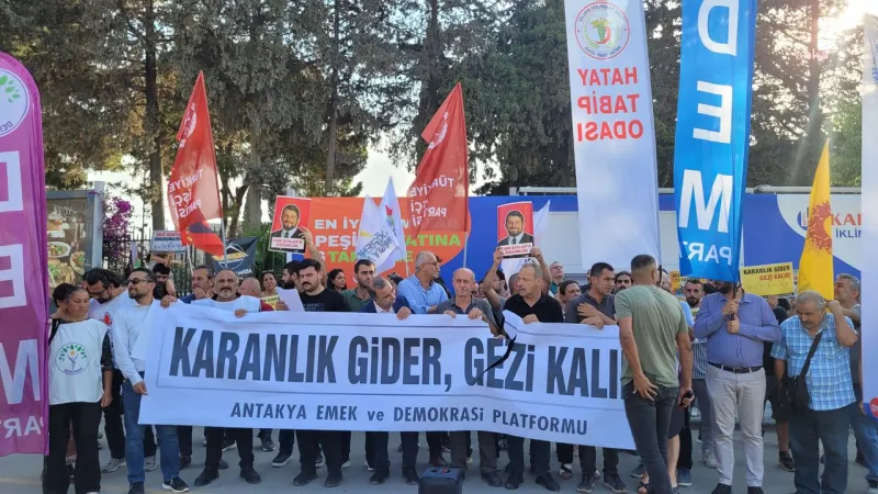 Hatay'da Gezi anması