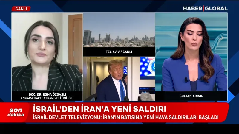 İsrail’den İran’a yeni hava saldırıları başladı