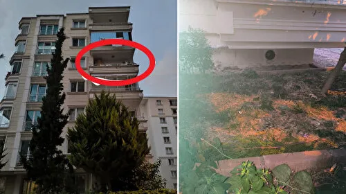 Kedisini yakalamaya çalışan kız çocuğu 5'inci kattan düşüp yaralandı