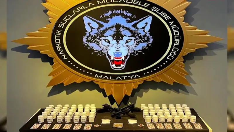Malatya'da uyuşturucu operasyonunda 15 tutuklama