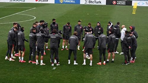 A Milli Futbol Takımı Macaristan Maçına Hazır