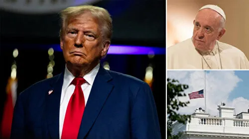 Papa Öldü Mü? Trump'tan Şok Taziye Mesajı! Bayraklar Yarıya İndi!