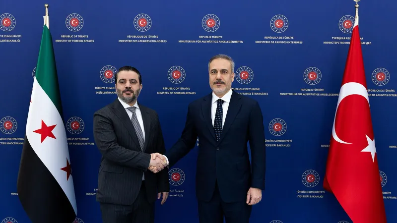 Flaş Haber: Bakan Fidan ve Suriyeli Bakan Şeybani Ankara'da Görüştü!
