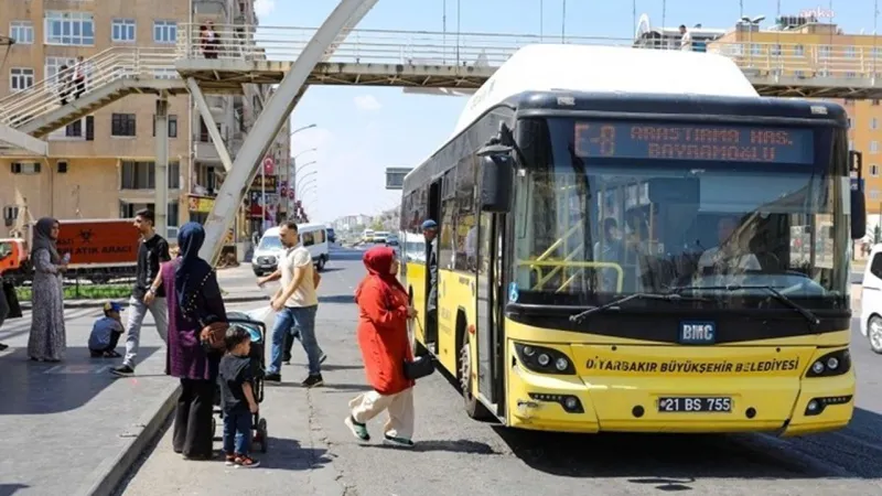 Diyarbakır'da Toplu Taşımaya Zam Şoku! Yeni Fiyatlar Belli Oldu