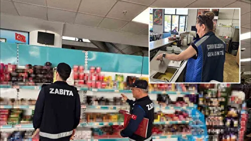 Çorum'da Kantin ve Marketlere Şok Baskın! Ne Bulundu?