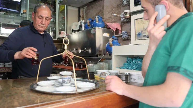 Konya'da Çay Ocağına Teknoloji Şoku! Diyafona Veda, Yazılım Çağı!
