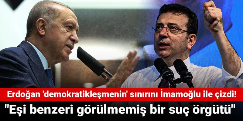 Erdoğan'dan İmamoğlu'na Şok Sözler: Eşi Benzeri Görülmemiş!