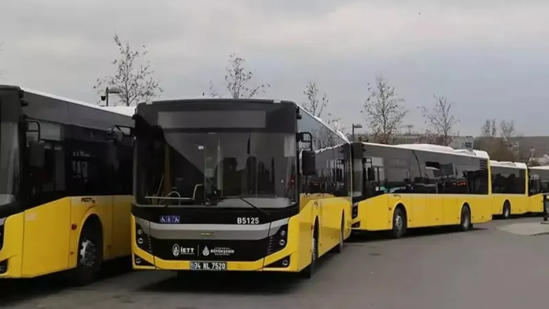 İBB Halk Otobüslerine Ödeme Yapmadı! Otobüsler Kontak Kapatıyor!
