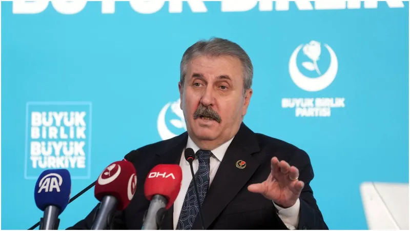 Destici'den Şok Talep: Terörle Bağlantılı Partiler Kapatılsın!