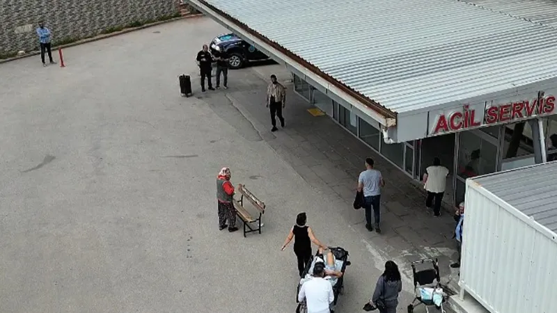 Tunceli Devlet Hastanesi'nde Korku Dolu Anlar! Yangın Paniği