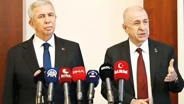 Özdağ'dan Mansur Yavaş'a Sürpriz Ziyaret! Neler Konuşuldu?