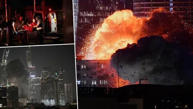 İran'dan İsrail'e Füze Saldırısı! Şiddetli Patlamalar ve İlk Kayıplar
