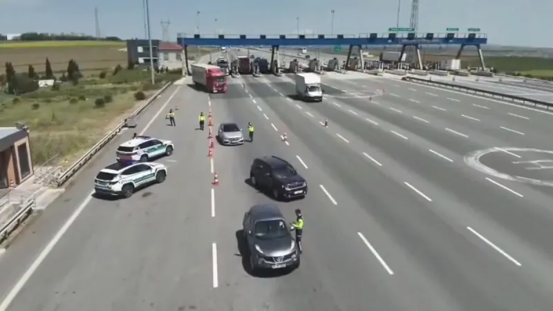 Helikopterli Trafik Denetimi: 85 Bin Sürücüye Ceza!