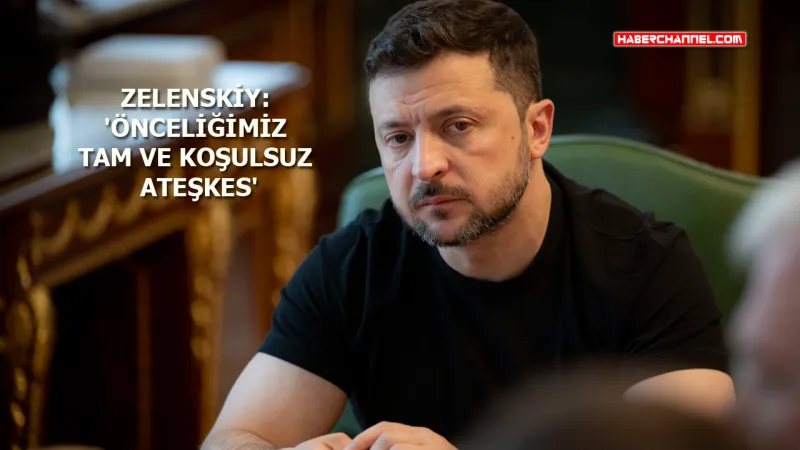 Zelenskiy, barış müzakerelerine ilişkin açıklamalarda bulundu